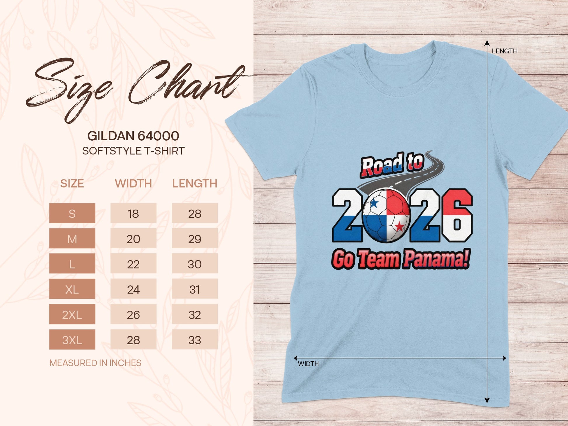 Road to 2026 Go Team Panama T-Shirt