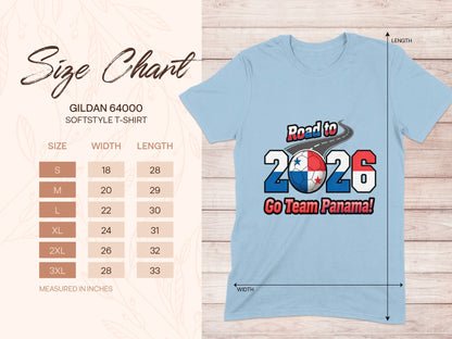 Road to 2026 Go Team Panama T-Shirt