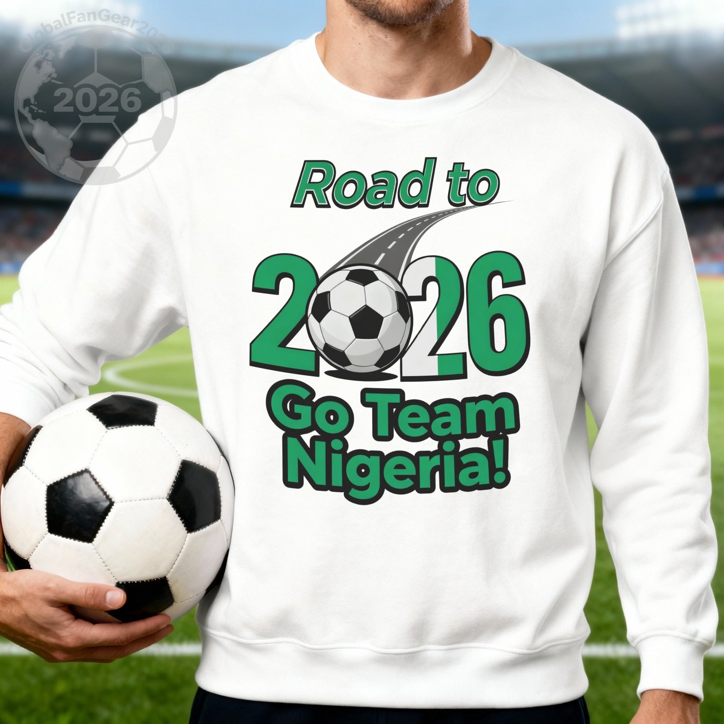 Road to 2026 Go Team Nigeria Sweatshirt product