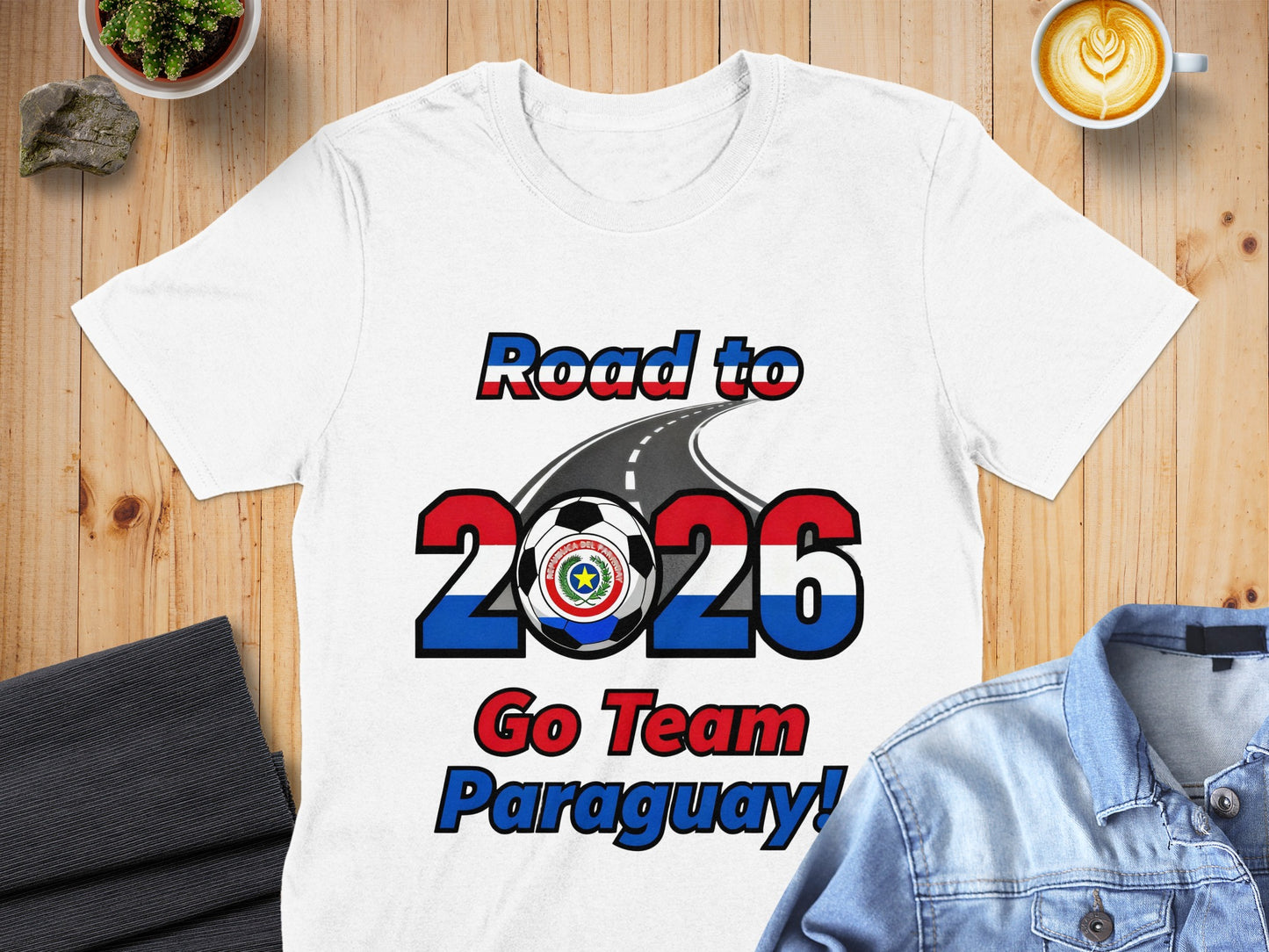 Road to 2026 Go Team Paraguay T-shirt