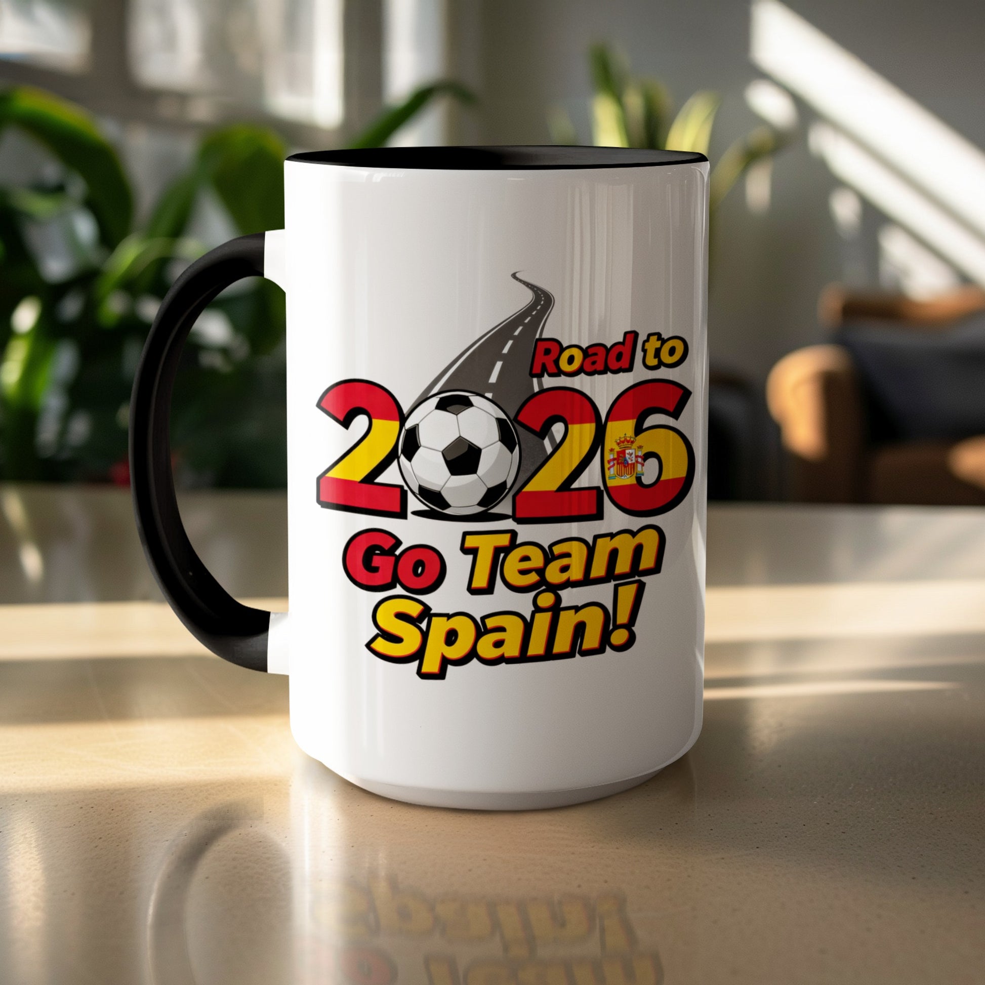 Road to 2026 Go Team Spain Soccer Mug Product