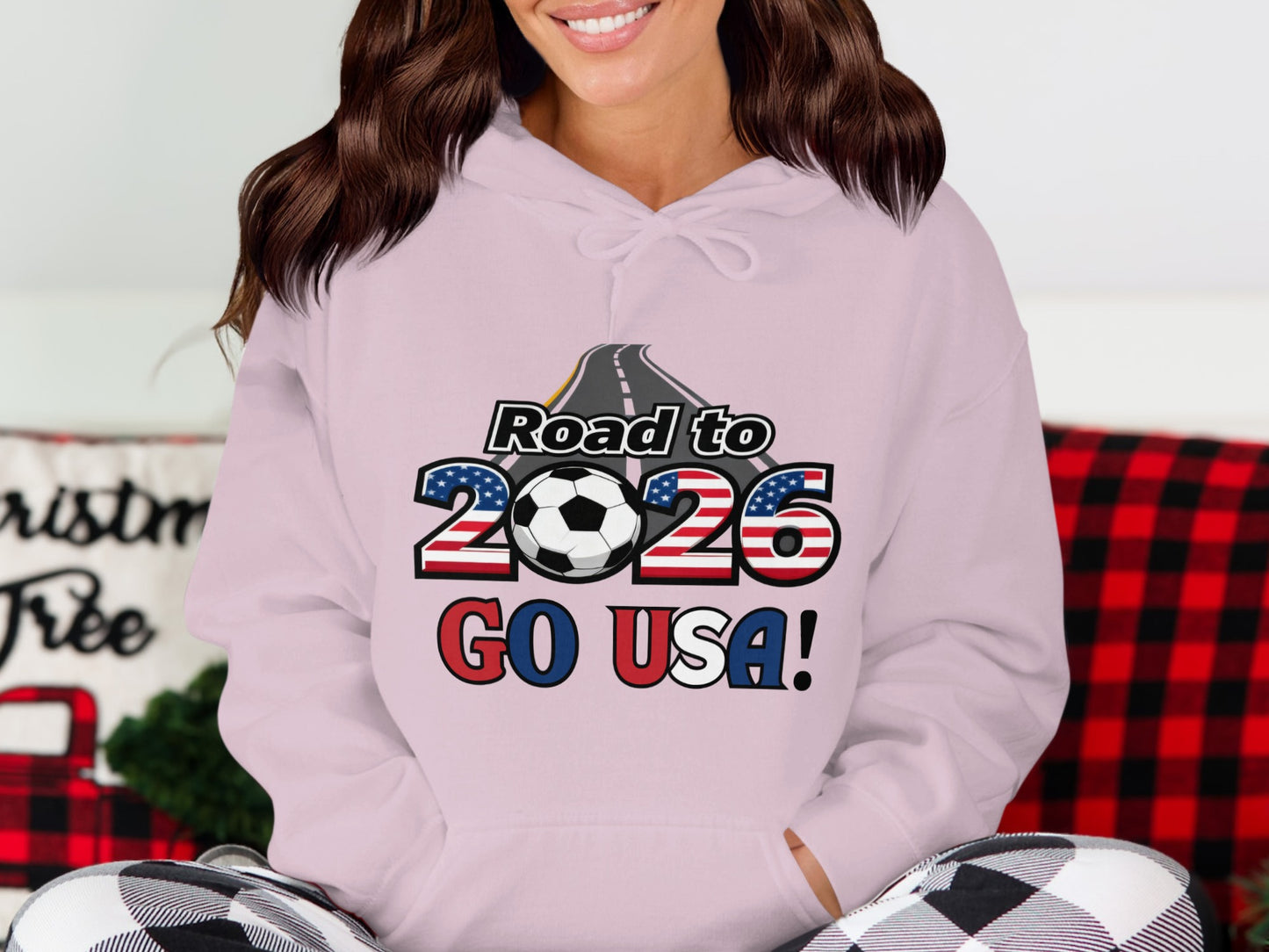 Road to 2026 Go USA Hoodie