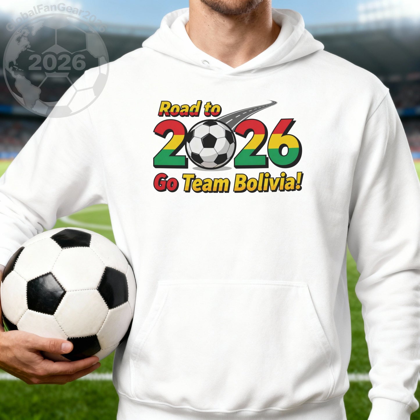 Road to 2026 Go Team Bolivia! Hoodie