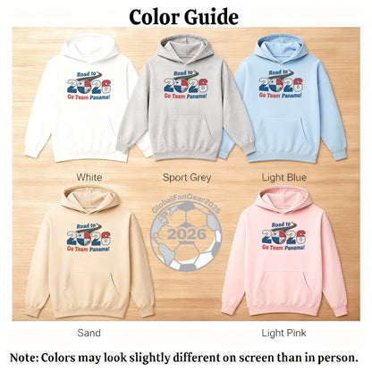 Road to 2026 Go Team Panama hooded sweatshirt