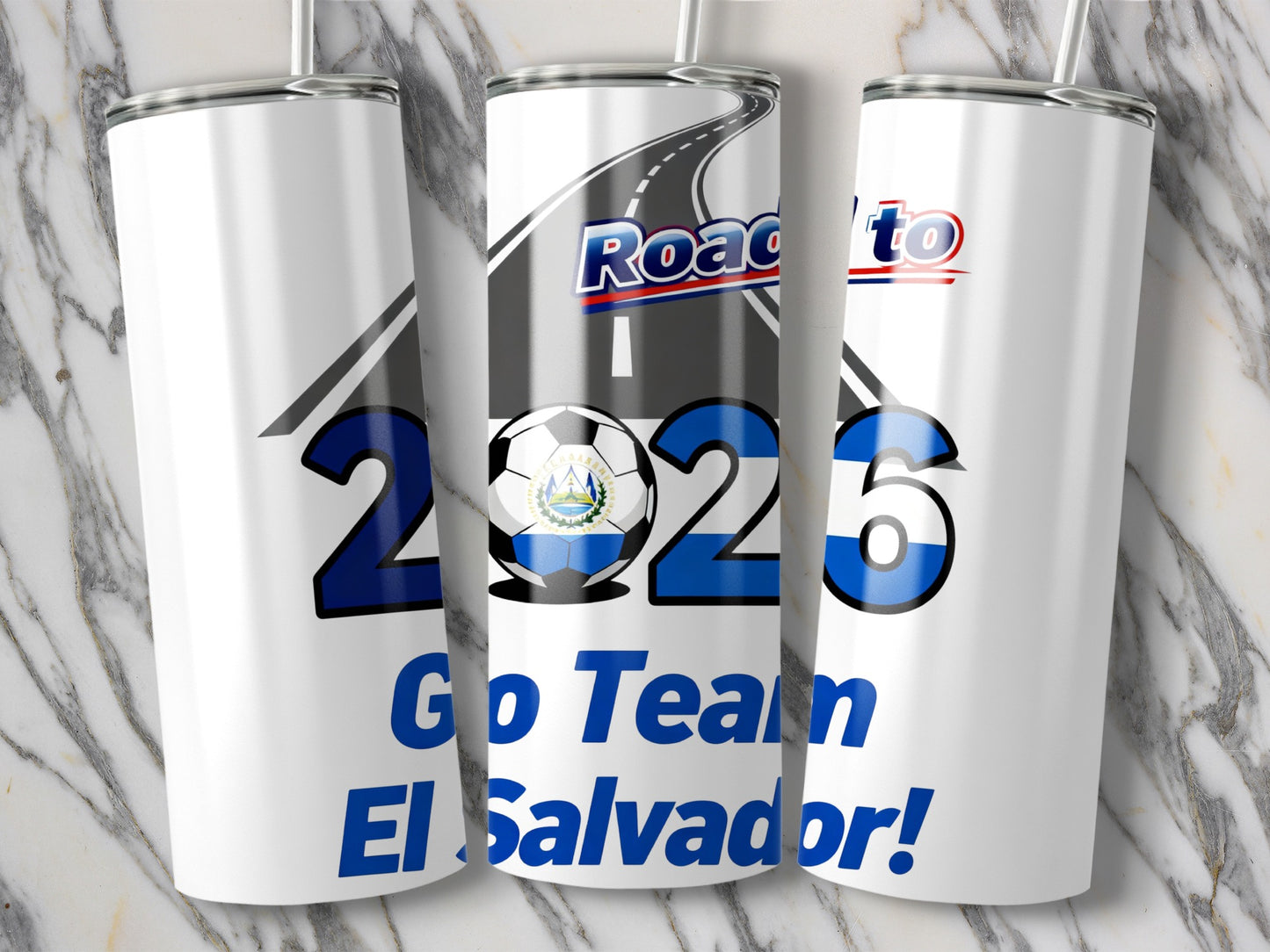 Road to 2026 Go Team El Salvador Tumbler