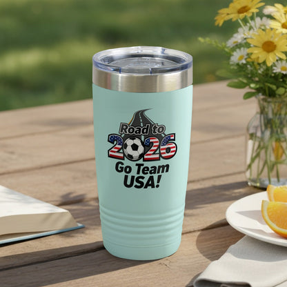 Road to 2026 Go Team USA tumbler product
