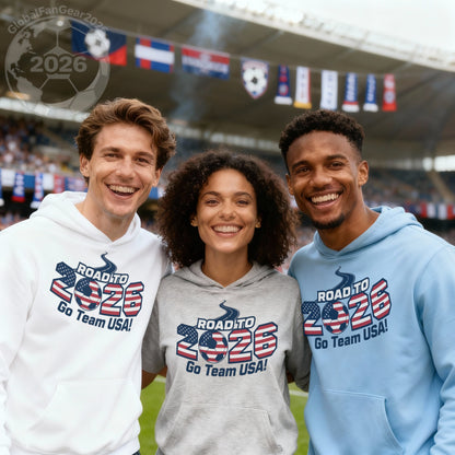 Road to 2026 Go Team USA hoodie