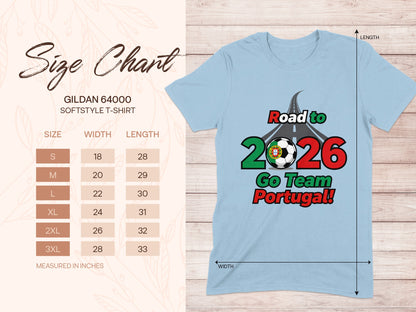 Road to 2026 Go Team Portugal T-Shirt