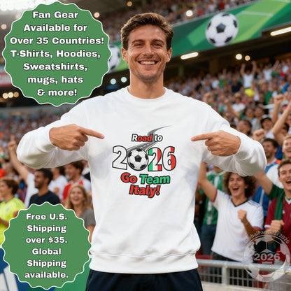 Road to 2026 Go Team Italy Fan Gear Product