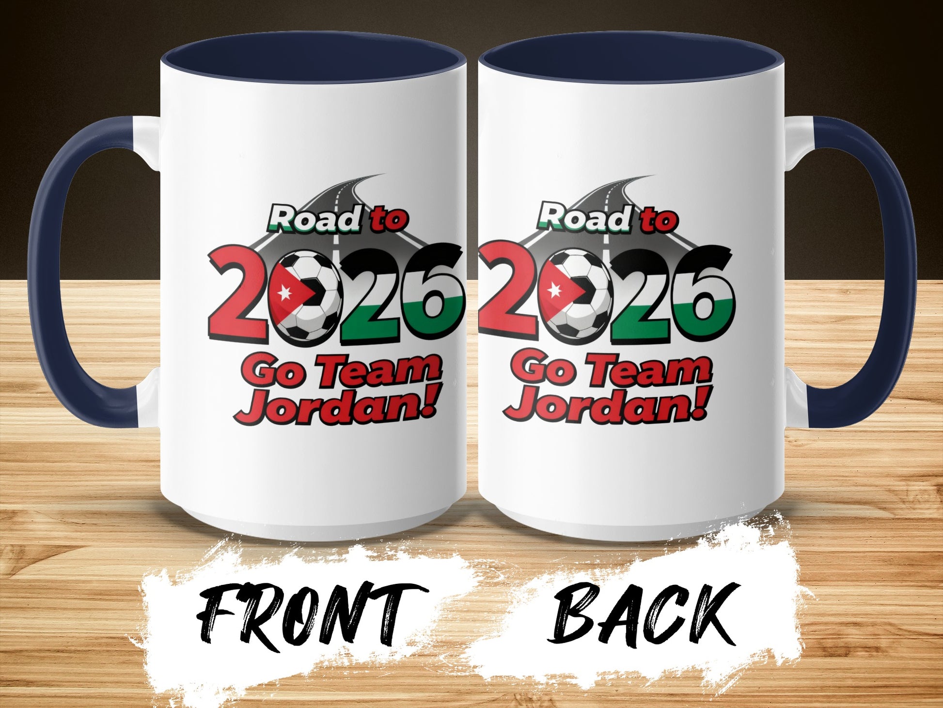 Road to 2026 Go Team Jordan Mug