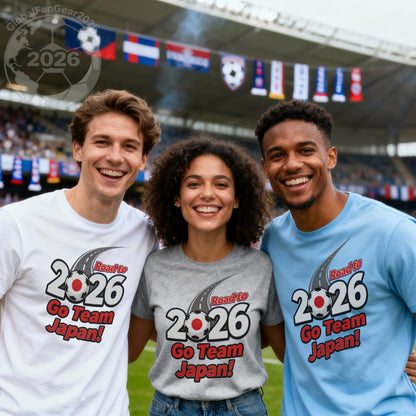 Road to 2026 Go Team Japan Fan Shirt