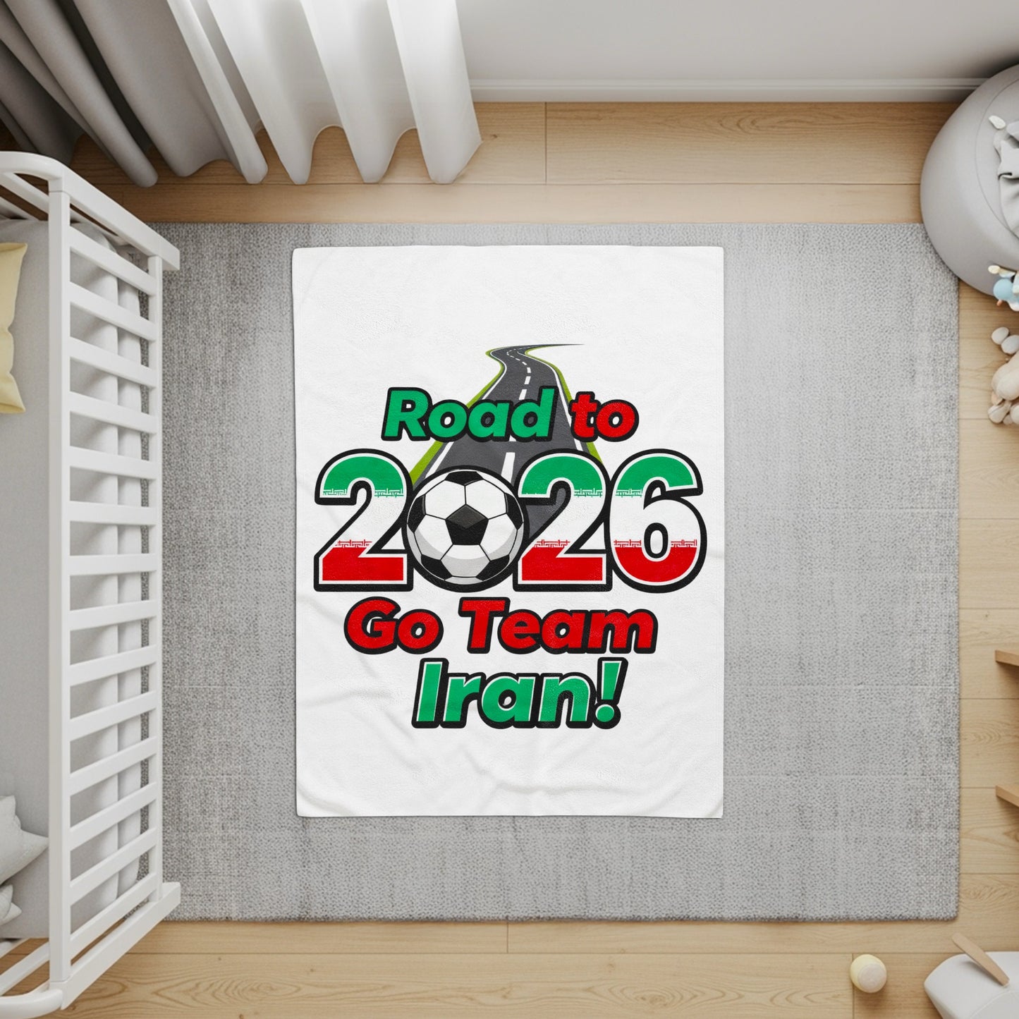 Road to 2026 Go Team Iran Soccer themed product