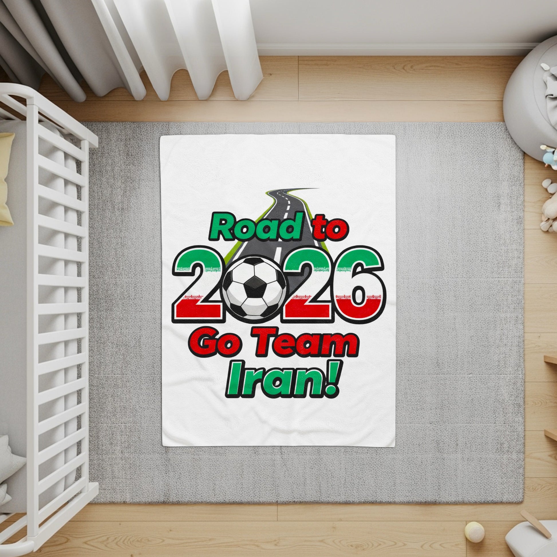 Road to 2026 Go Team Iran Soccer themed product