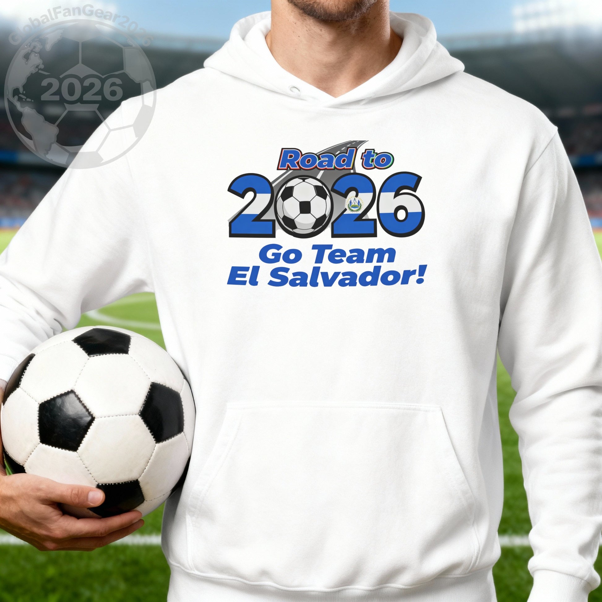 Road to 2026 Go Team El Salvador Hoodie