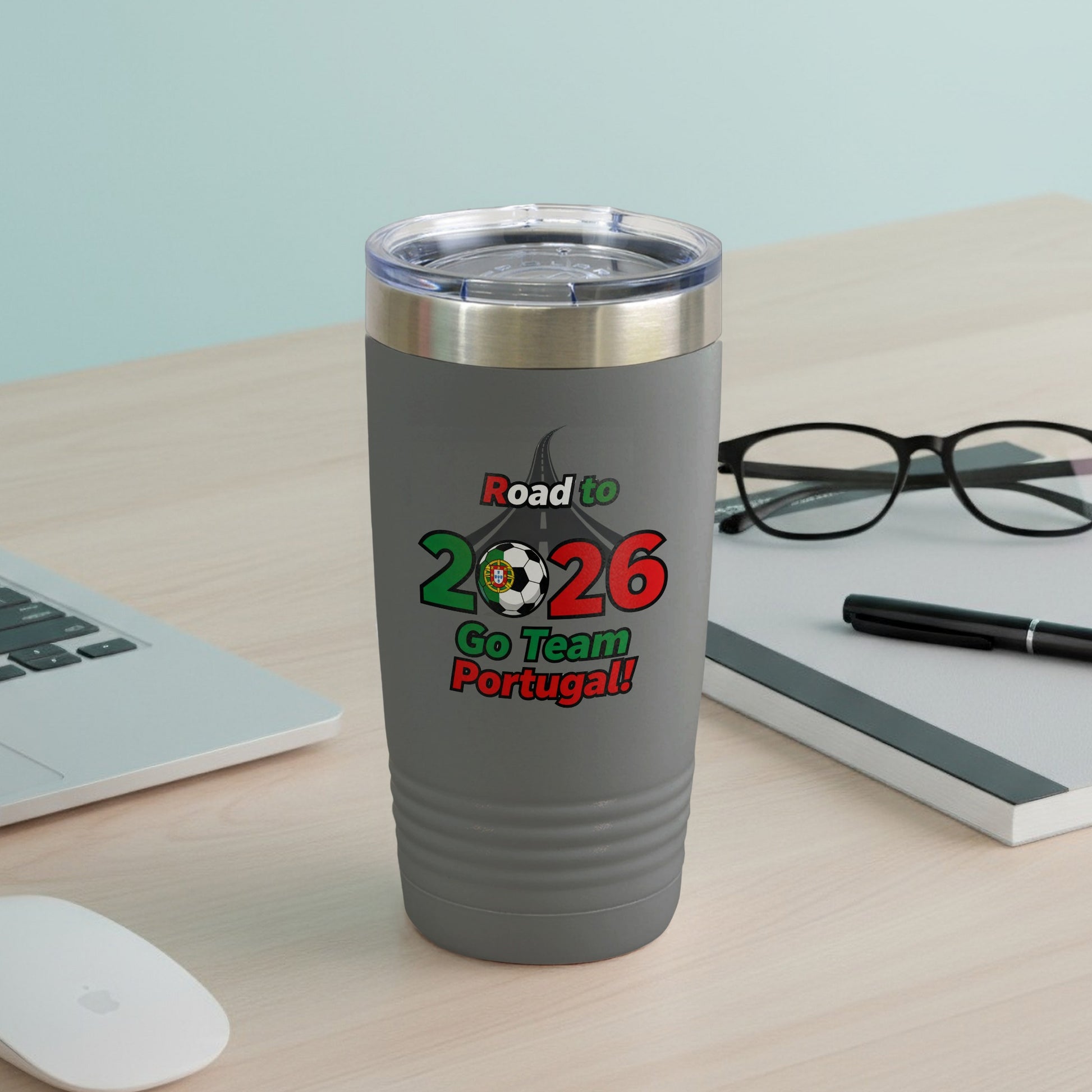 Road to 2026 Go Team Portugal Travel Mug