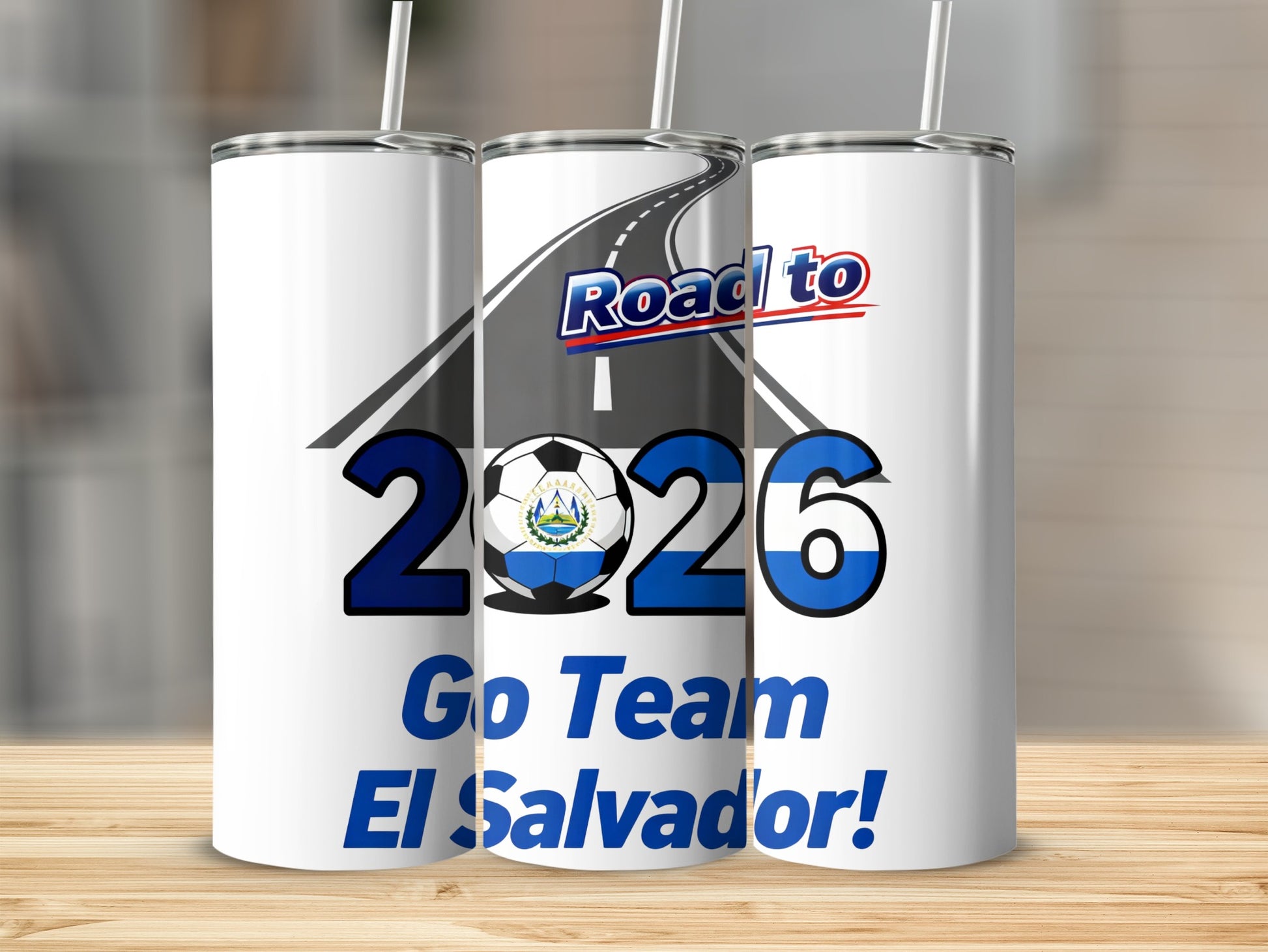 Road to 2026 Go Team El Salvador Tumbler