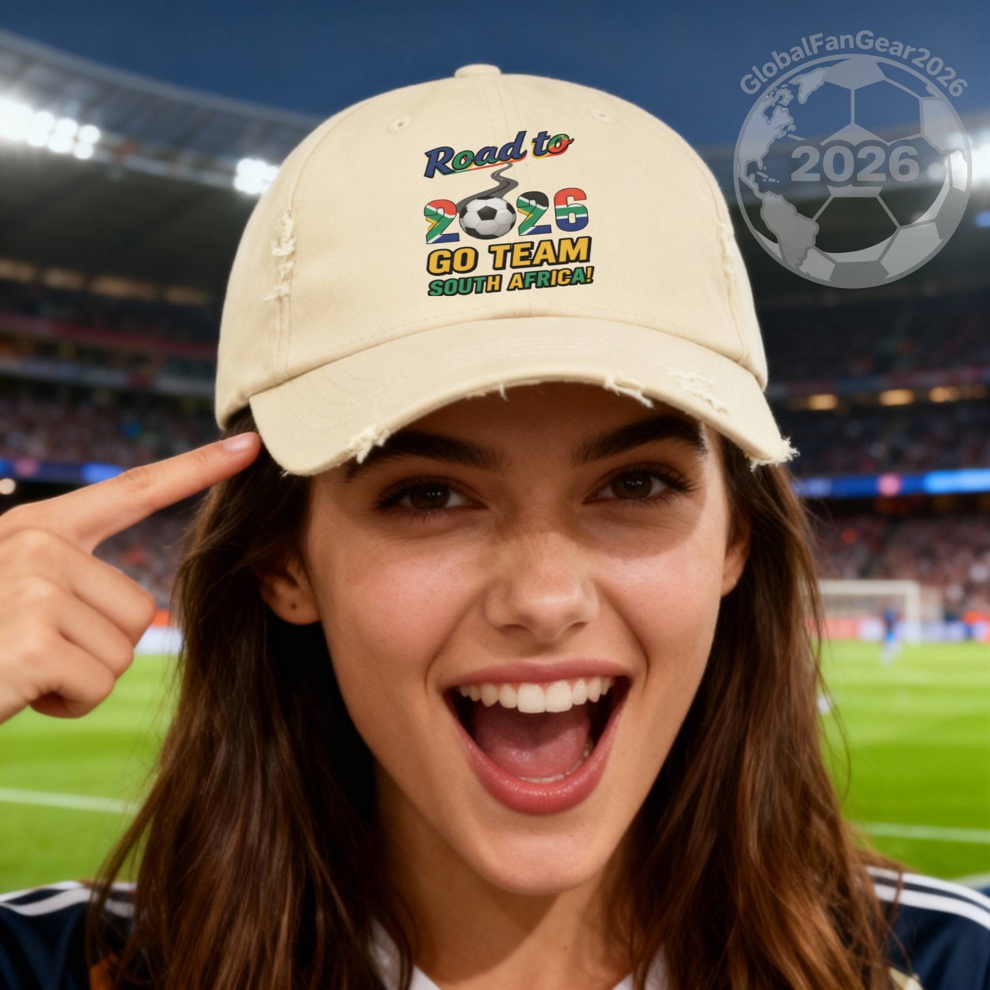 Road to 2026 Go Team South Africa hat