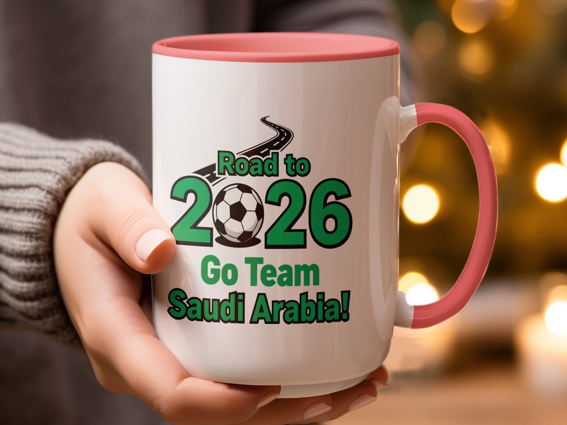 Road to 2026 Go Team Saudi Arabia Mug