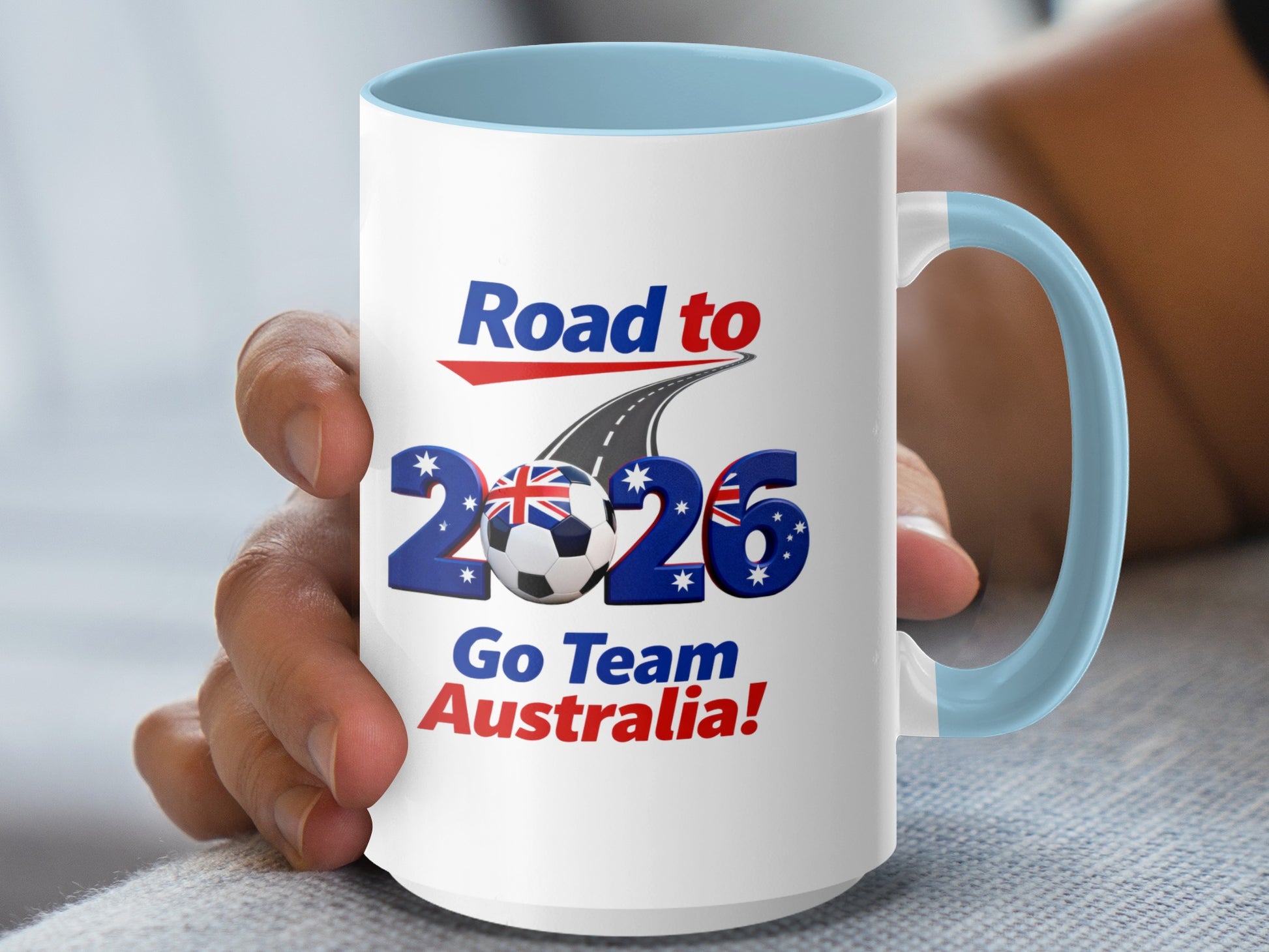 Road to 2026 Go Team Australia Coffee Mug