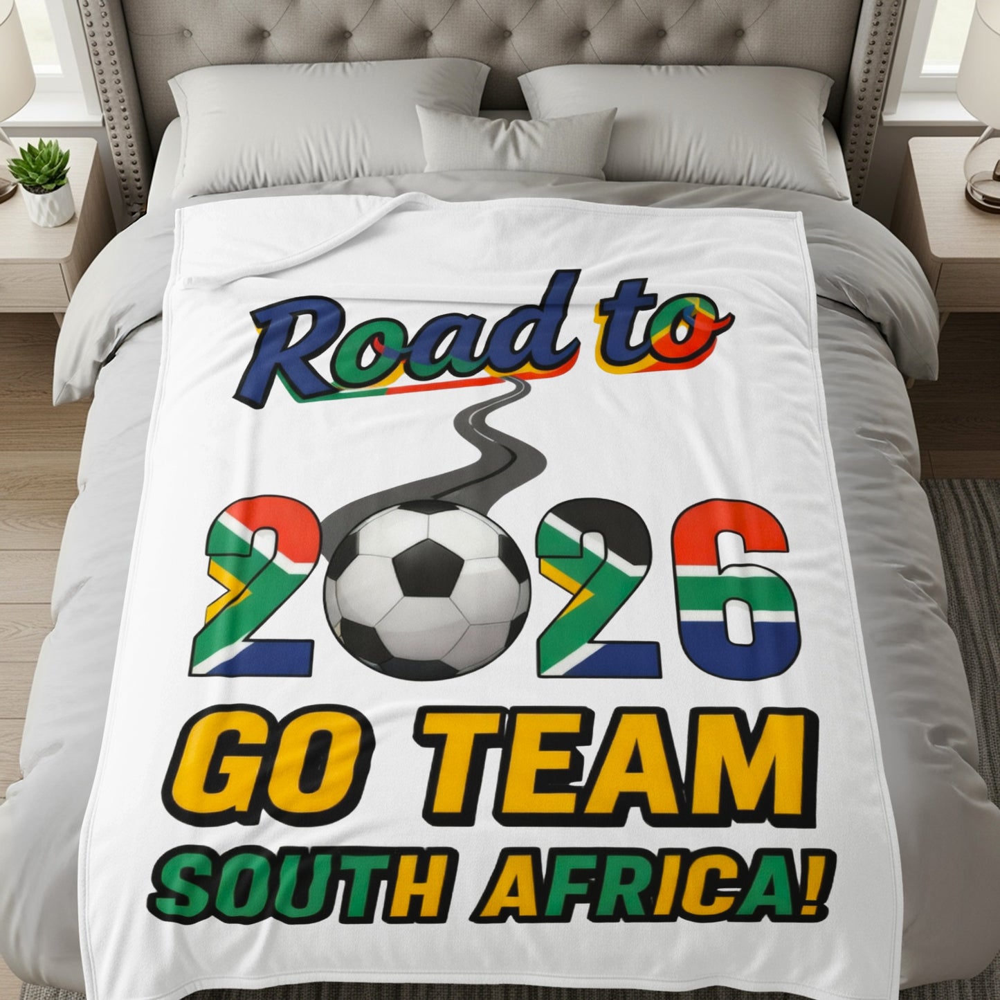 Road to 2026 Go Team South Africa blanket