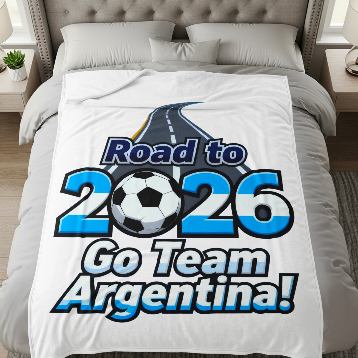 Road to 2026 Go Team Argentina blanket product