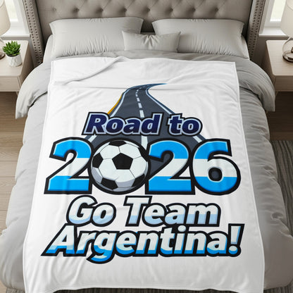 Road to 2026 Go Team Argentina blanket product