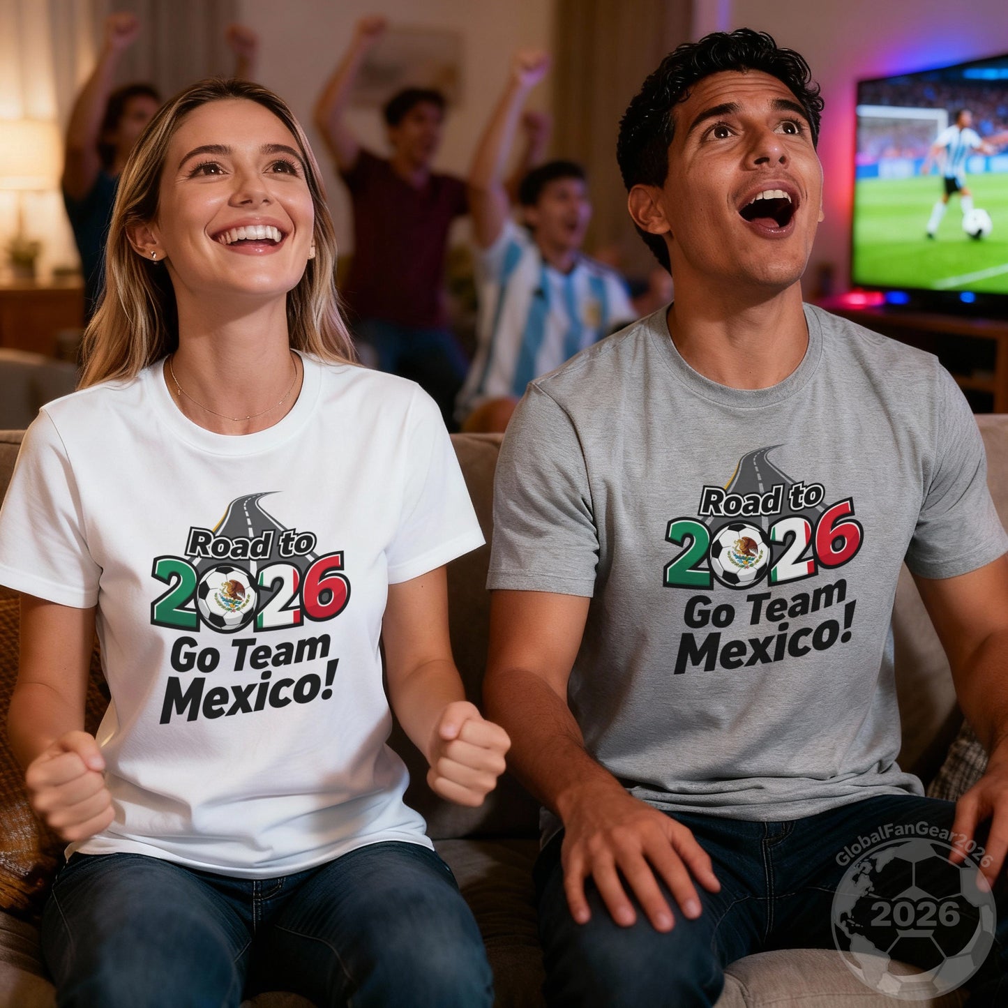 Road to 2026 Go Team Mexico Fan T-Shirt