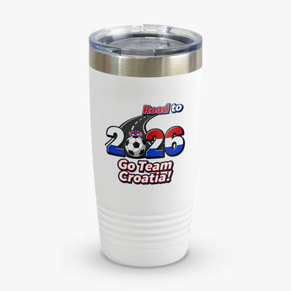 Road to 2026 Go Team Croatia Travel Mug