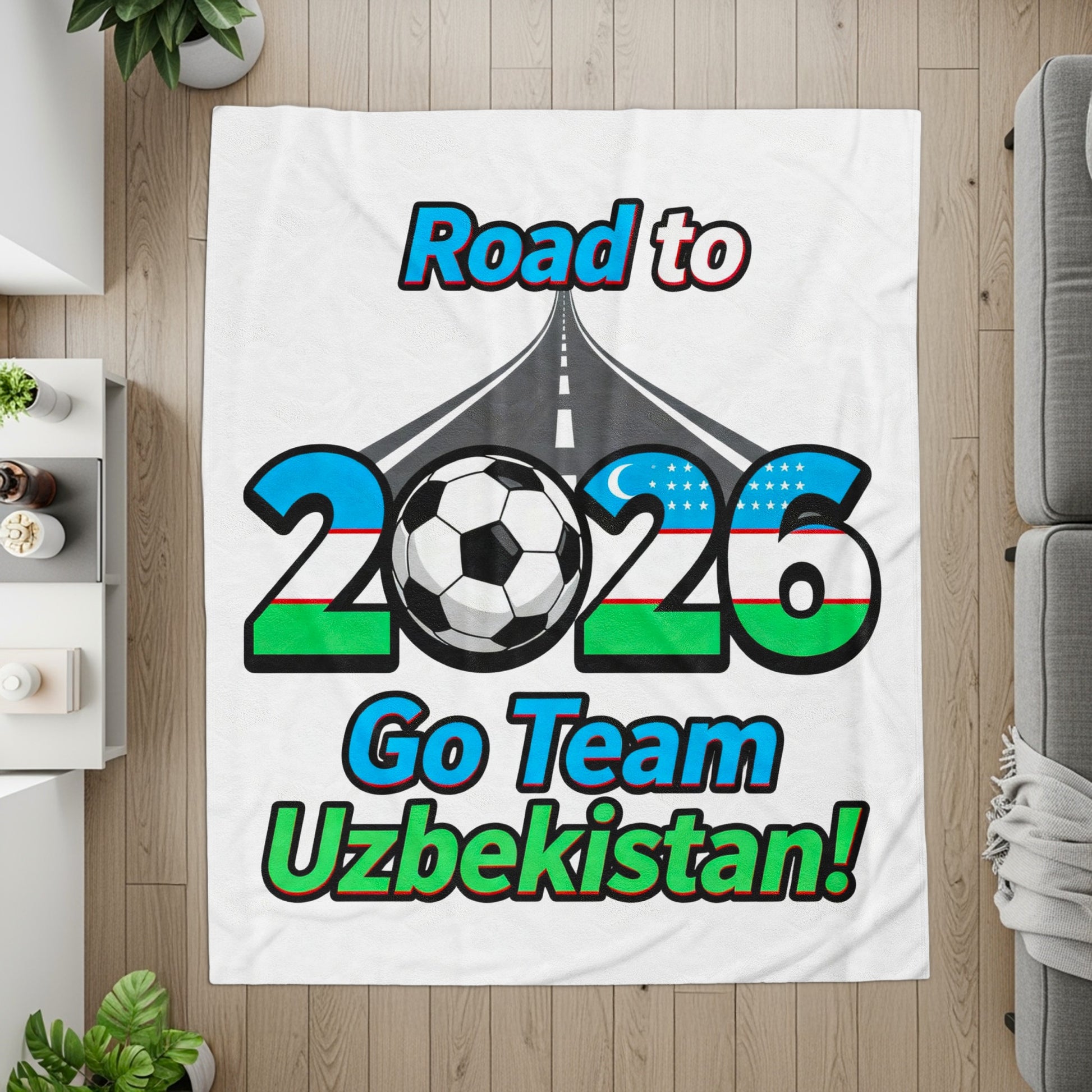 Road to 2026 Go Team Uzbekistan sports fan product