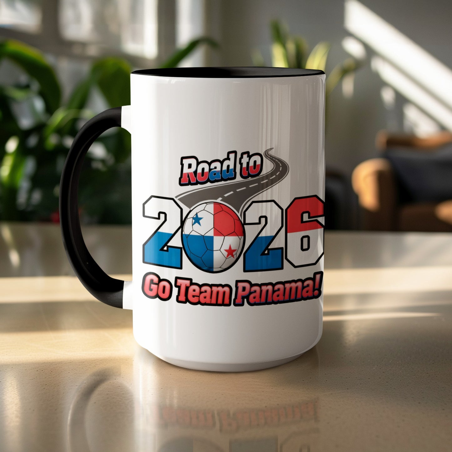 Road to 2026 Go Team Panama! Mug