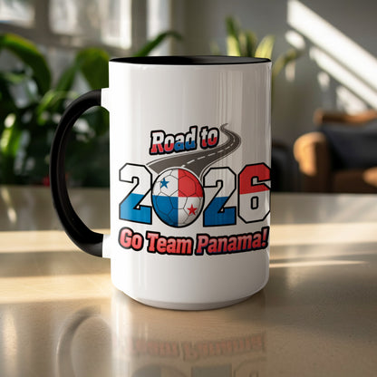 Road to 2026 Go Team Panama! Mug