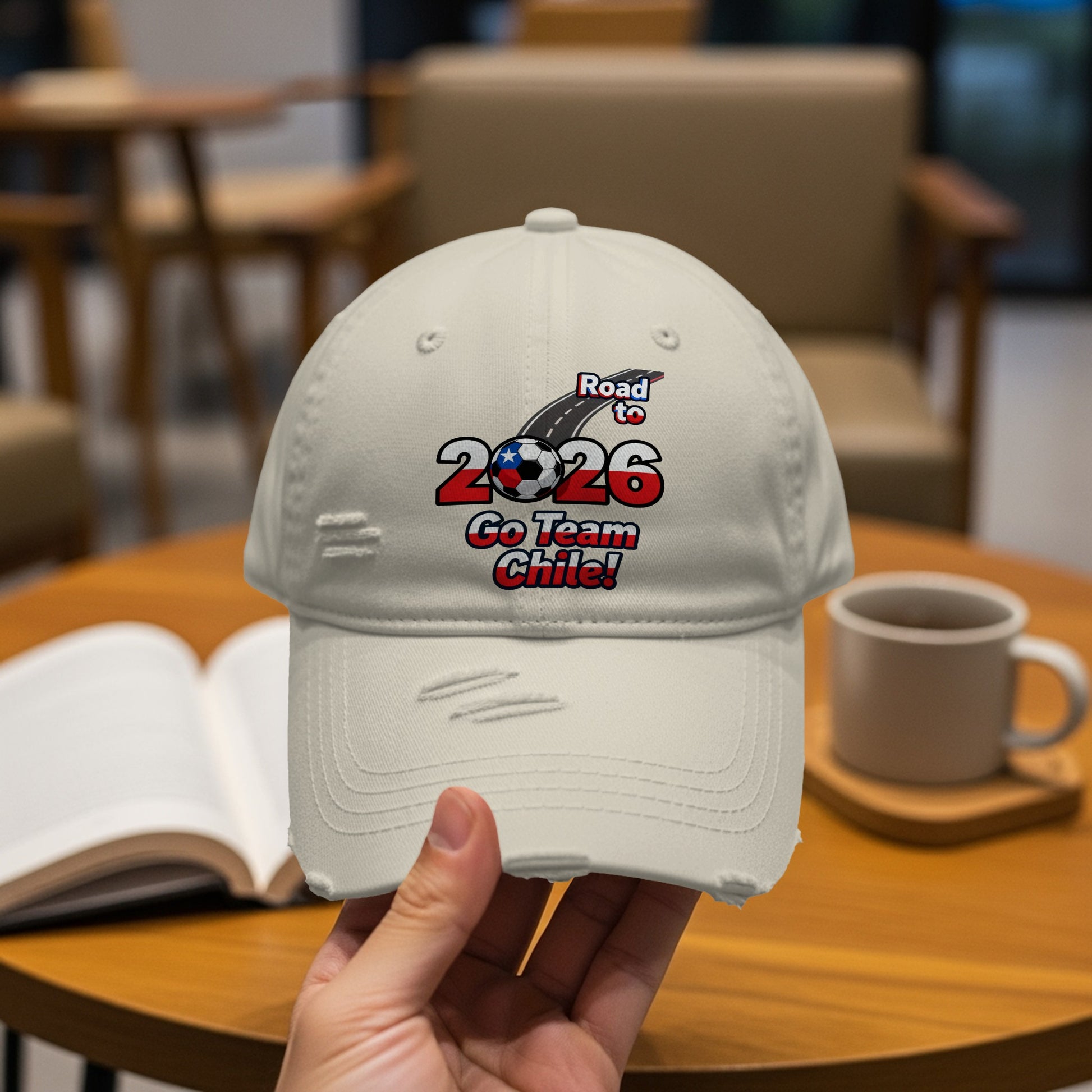 Road to 2026 Go Team Chile Hat
