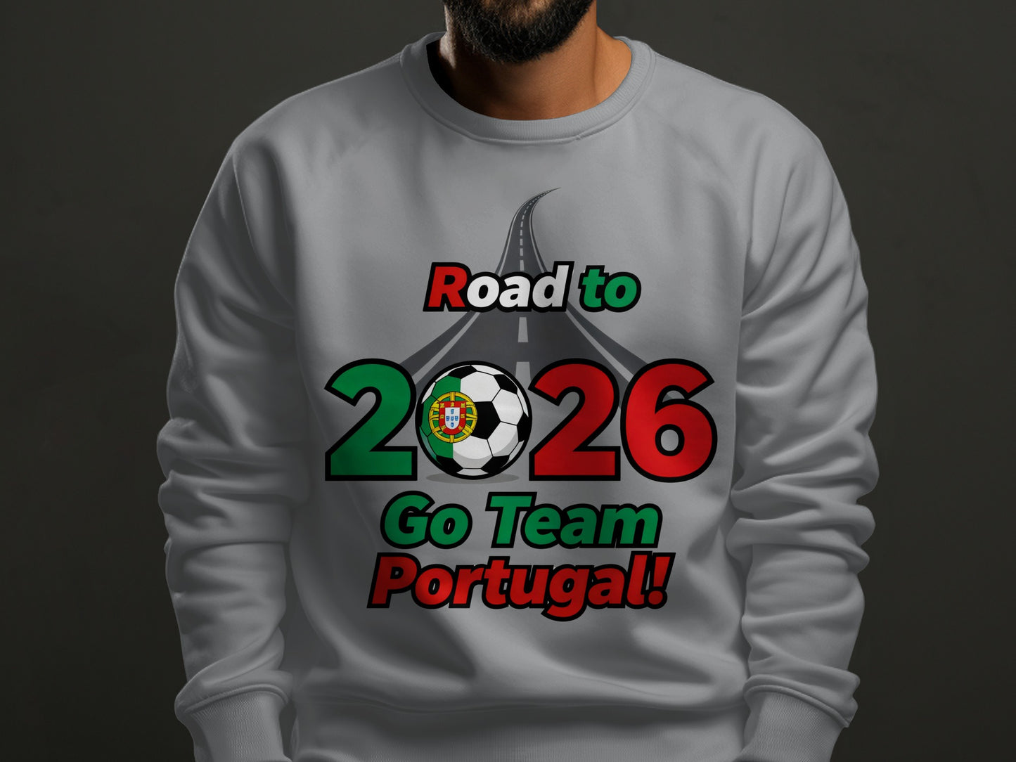 Road to 2026 Go Team Portugal sweatshirt