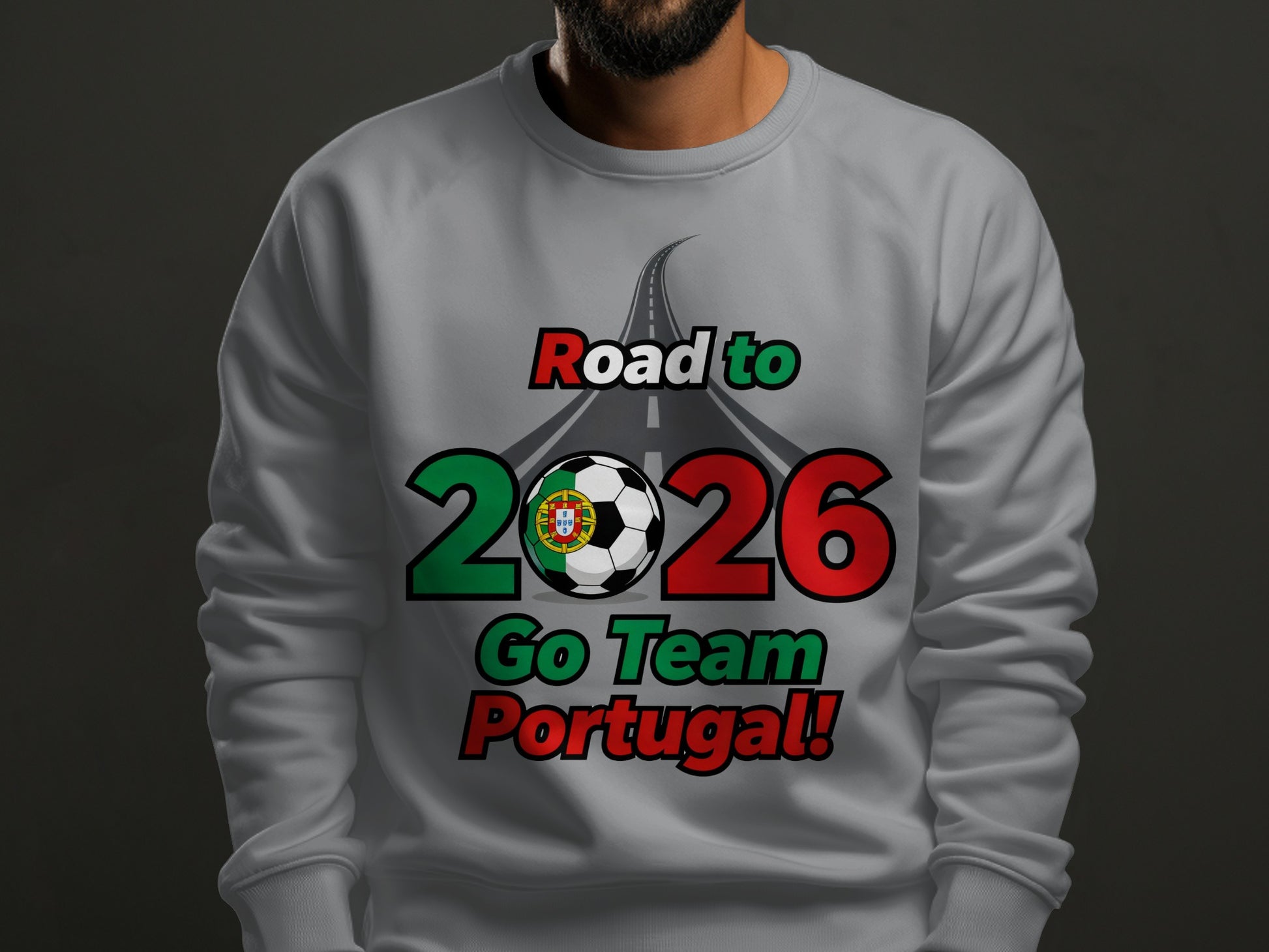 Road to 2026 Go Team Portugal sweatshirt
