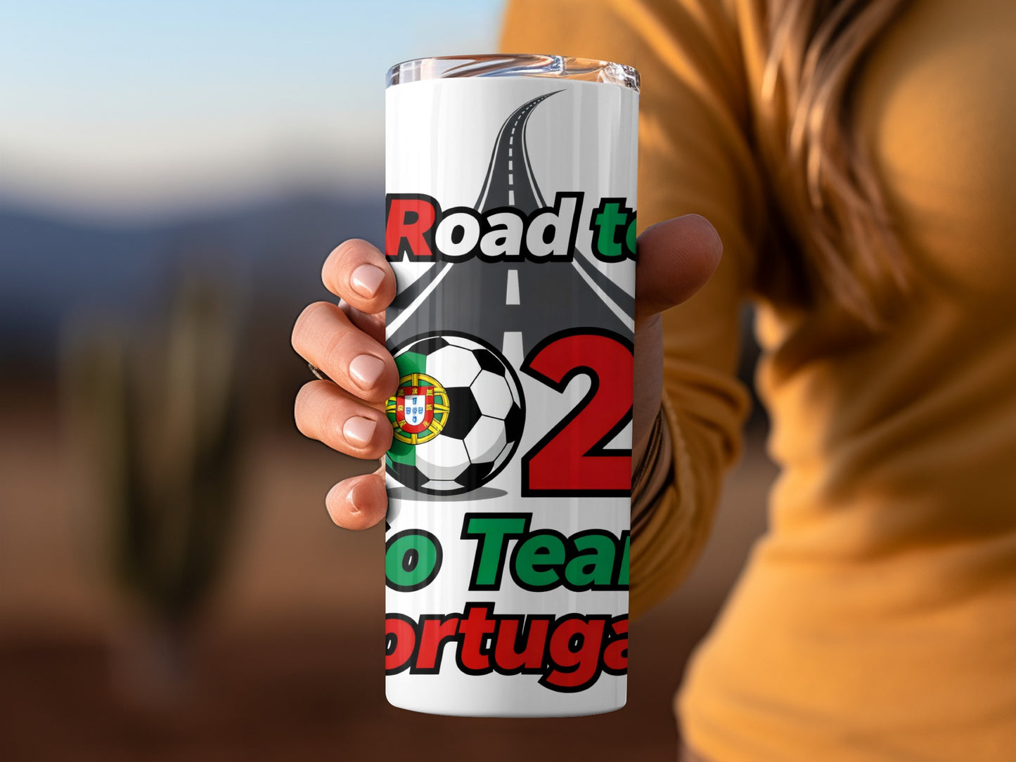 Road to 2022 Go Team Portugal Tumbler