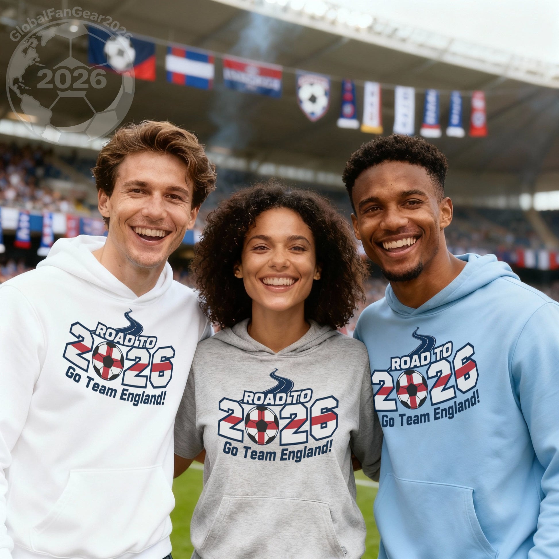Road To 2026 Go Team England Hoodie Product