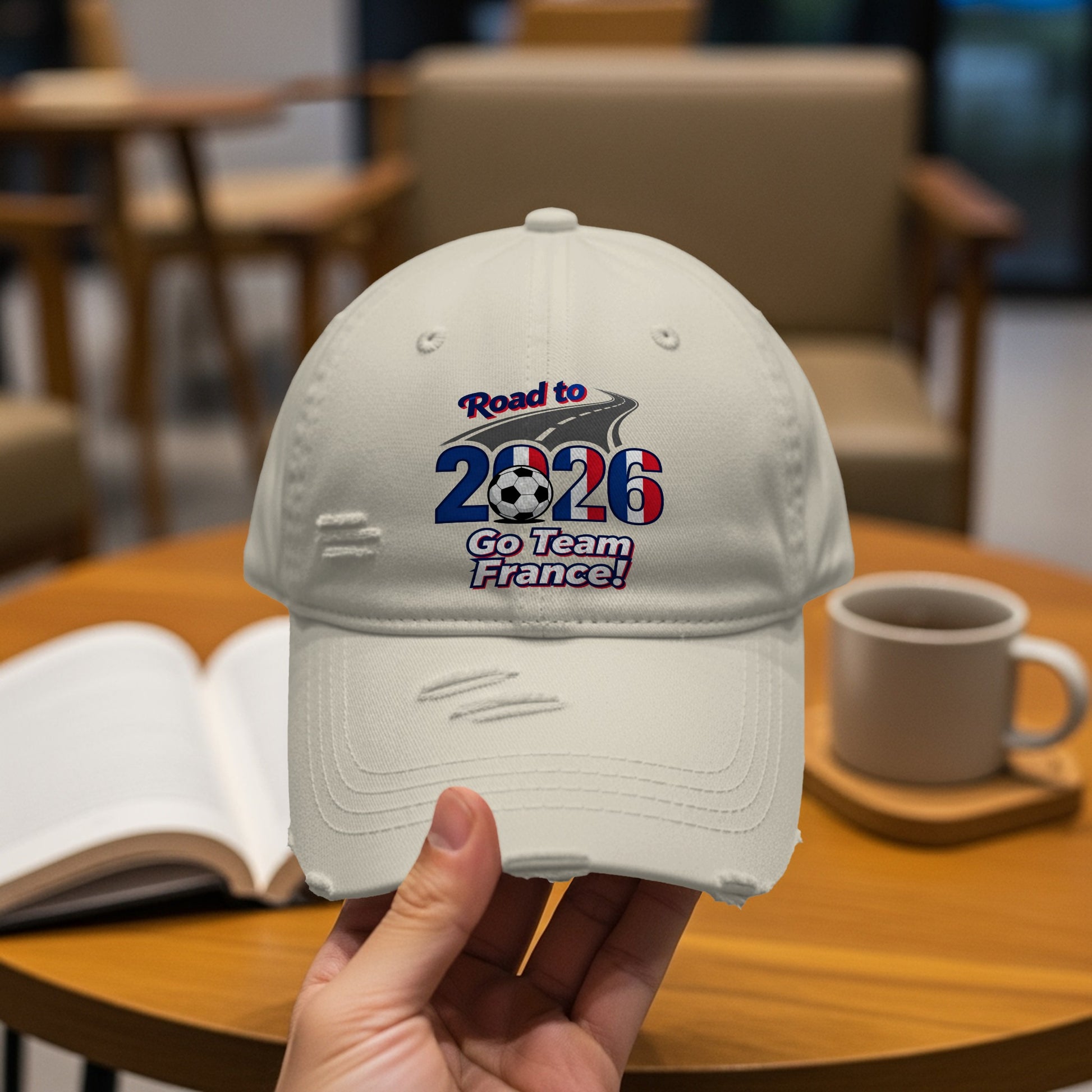 Road to 2026 Go Team France Embroidered Cap