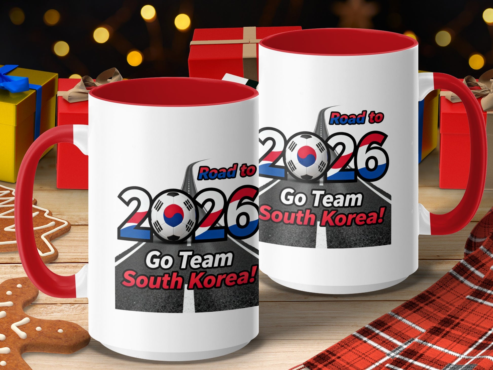 Road to 2026 Go Team South Korea mug