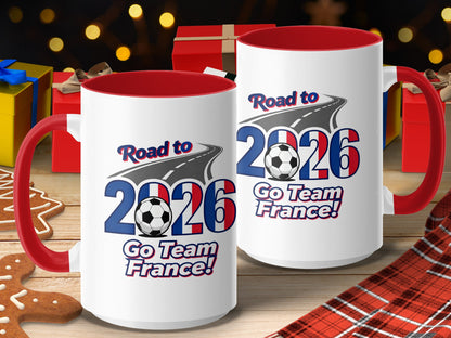 Road to 2026 Go Team France mug product