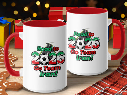 Road to 2026 Go Team Iran Mug