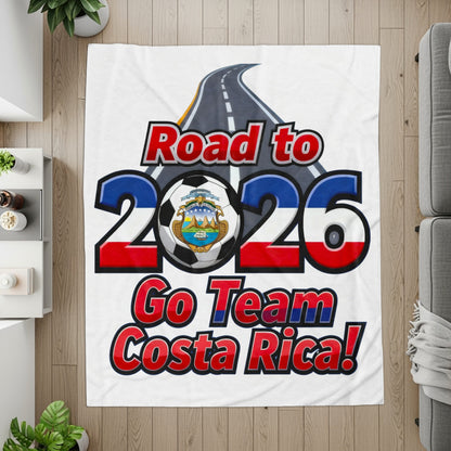 Road to 2026 Go Team Costa Rica blanket