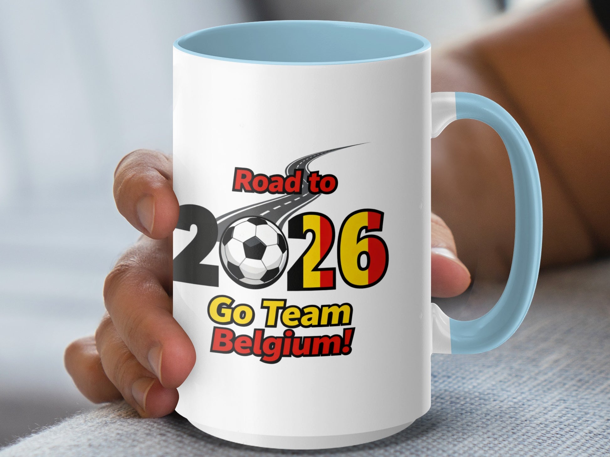 Road to 2026 Go Team Belgium Mug