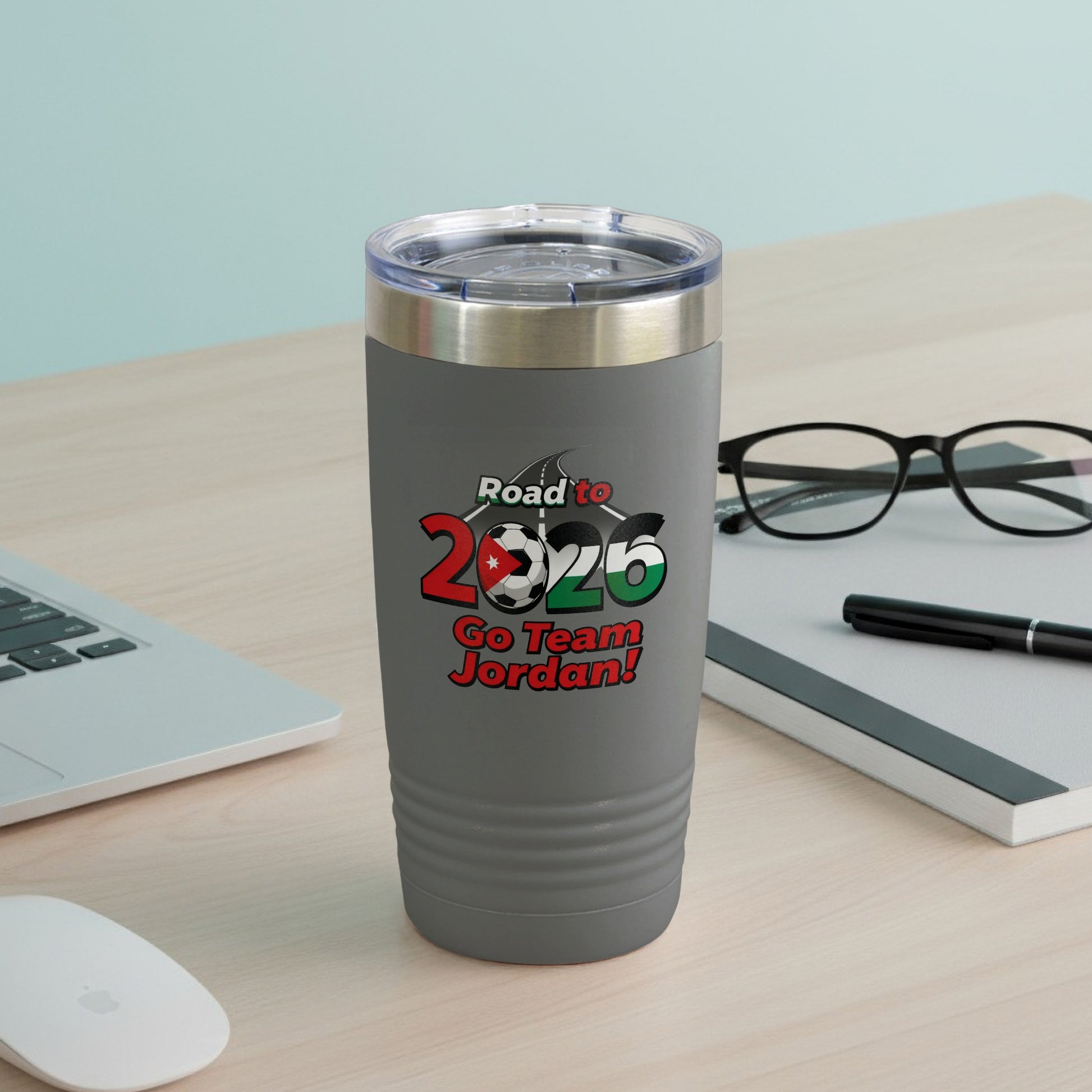 Road to 2026 Go Team Jordan tumbler product