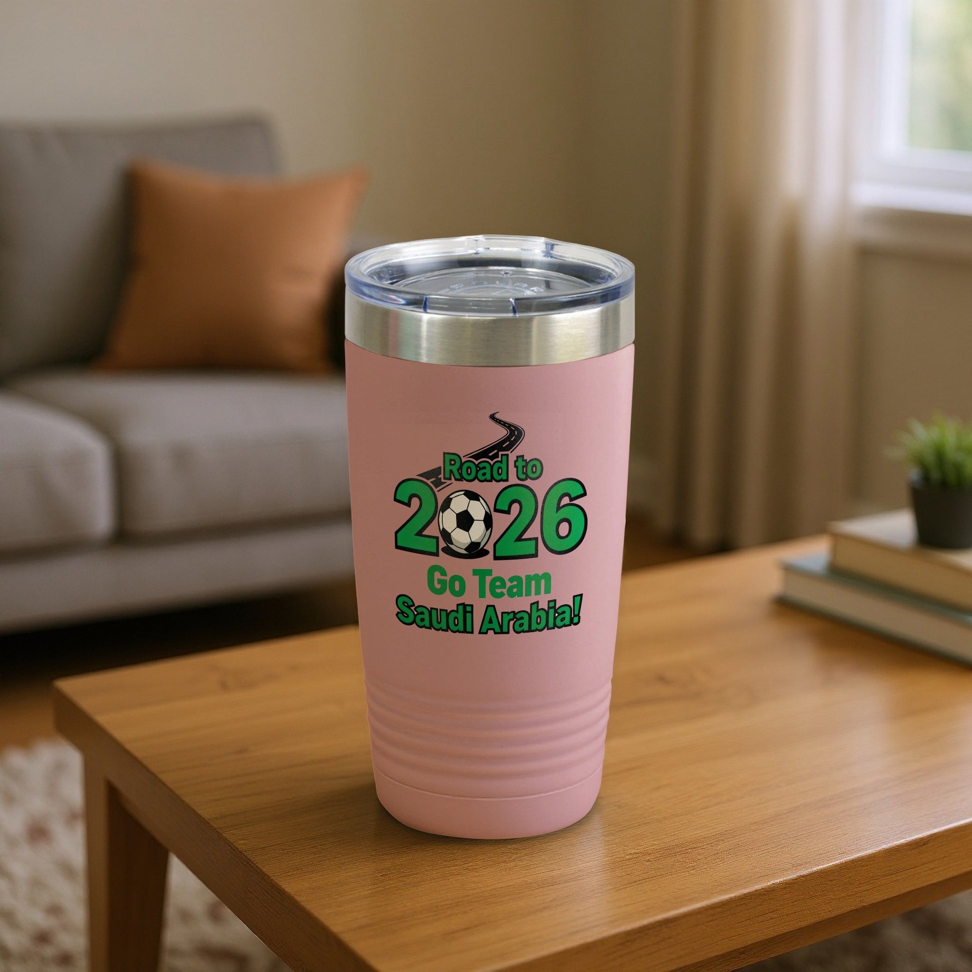 Road to 2026 Go Team Saudi Arabia tumbler product