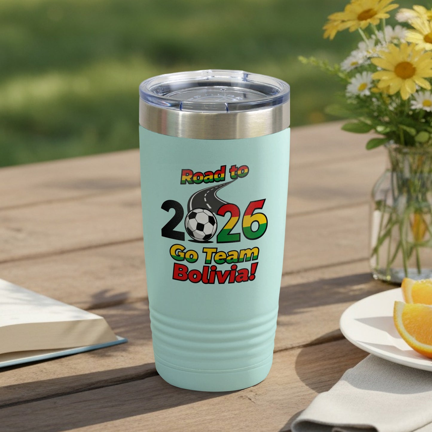 Road to 2026 Go Team Bolivia Travel Mug