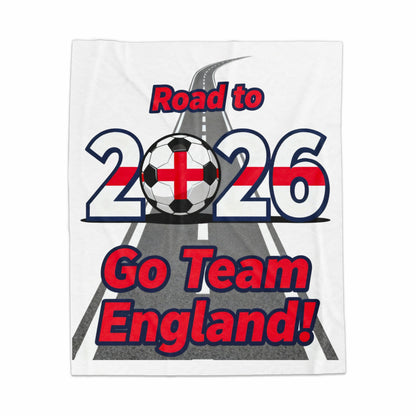 Road to 2026 Go Team England Soccer Blanket