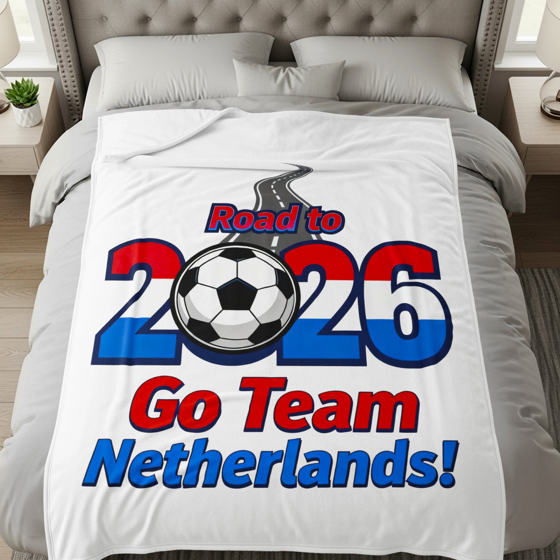 Road to 2026 Go Team Netherlands blanket