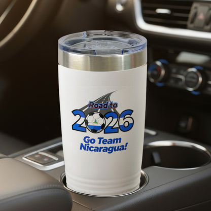 Road to 2026 Go Team Nicaragua Travel Mug