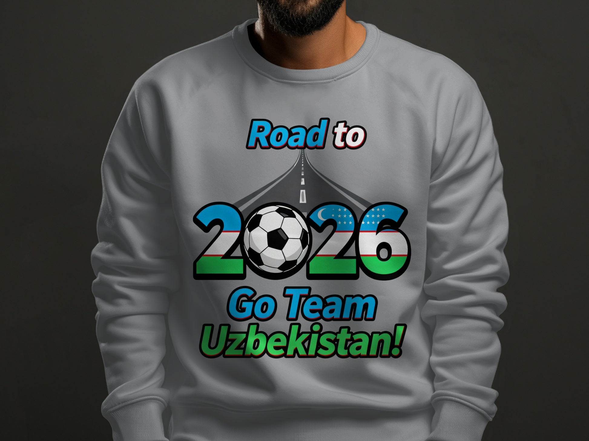 Road to 2026 Go Team Uzbekistan Sweatshirt