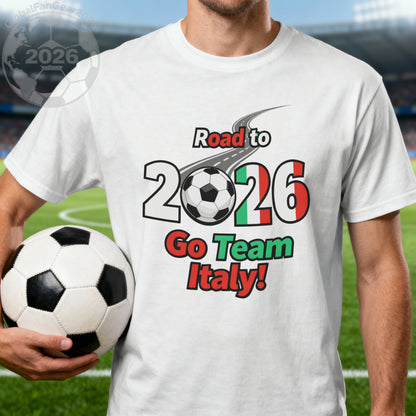 Road to 2026 Go Team Italy Soccer Fan Product